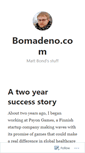 Mobile Screenshot of bomadeno.com